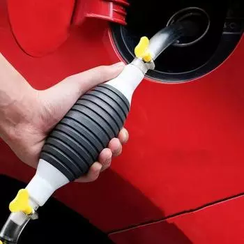 Ручной насос для перекачки топлива Легкий портативный сифонный насос Защита от утечек Малошумная конструкция Универсальное использование Ручной насос для перекачки топлива