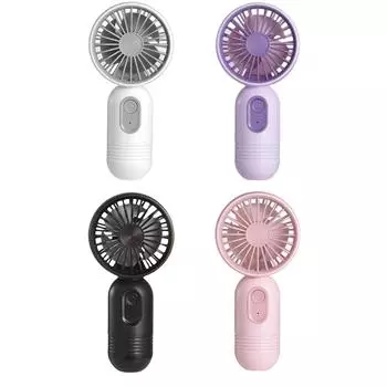 # Ручной небольшой вентилятор-кулер 3-скоростной регулируемый карманный USB-вентилятор Мини-вентилятор Summer Gi фиолетовый