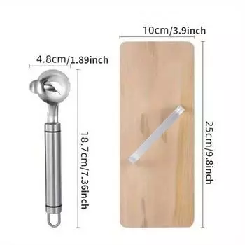 Ручной нож для лапши из нержавеющей стали для приготовления лапши ресторанного качества, бытовой нож для начинающих, инструмент для резки пасты