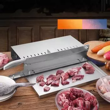 Ручной нож для мяса, свиные ребрышки, машина для резки костей, китайская медицина, нож для резки вяленого мяса, ребрышек, курицы, рыбы, замороженного мяса, овощей