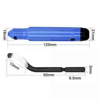 Ручной нож для обрезки, скребок для удаления заусенцев NB1100, удаление обрезки фаски, алюминиевый сплав, пластиковая ненужная кромка, ручка инструмента с лезвием