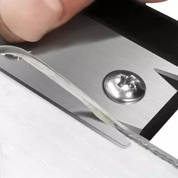 Ручной нож для обрезки углов кромок, скребок для снятия фаски по дереву, инструмент для снятия заусенцев, строгальный станок с нескользящей ручкой для плотников серебряный