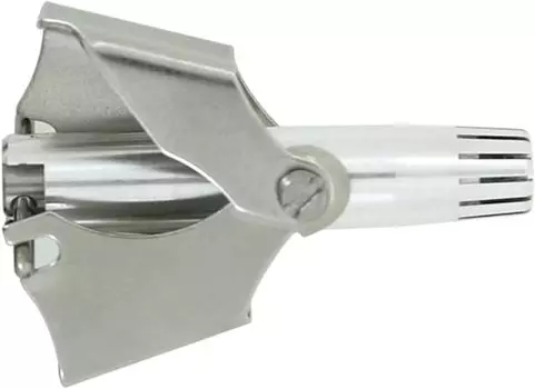 Ручной нож для удаления волос из носа Trade One Nose Hair Etiquette из нержавеющей стали 60169, компактный, портативный, моющийся, гигиеничный, безопасный, стальной, устойчивый к ржавчине серебряный