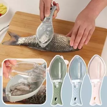 Ручной очиститель накипи с крышкой, бытовой кухонный небольшой инструмент для удаления накипи, скребок One Size зелёный