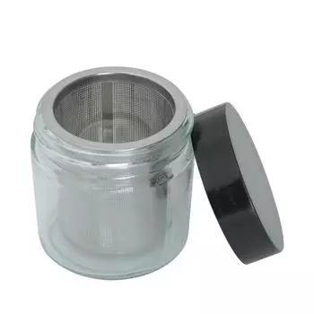 Ручной очиститель ювелирных изделий, шайба для алмазного камня, мойка чашек, алкоголь, очистка драгоценных камней, стеклянные бутылки для золота/серебра/монет