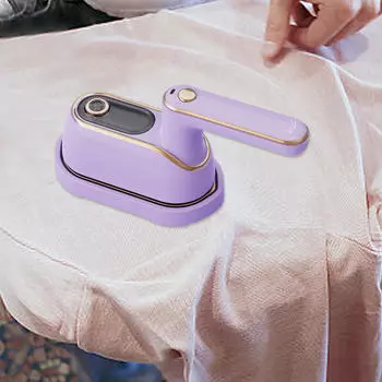 Ручной отпариватель для одежды, дорожный утюг для курток, рубашек, платьев, фиолетовый фиолетовый