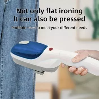 Ручной отпариватель для одежды — мощное средство для удаления морщин на ткани, нагрев за 25 секунд, пластиковый паровой утюг для одежды — идеально подходит для дома и путешествий