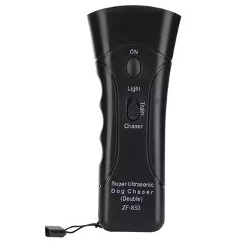 Ручной отпугиватель собак, ультразвуковой отпугиватель собак, устройство для обучения поведению со светодиодной подсветкой для собак