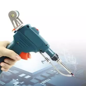 Ручной паяльник с внутренним нагревом 60 Вт, автоматический паяльник для олова, сварочный ремонтный инструмент EU Plug чёрный