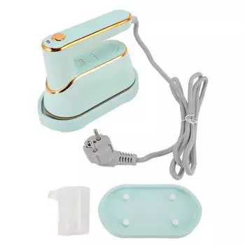 Ручной паровой утюг 1300 Вт 20 с Быстрый предварительный нагрев Вращающаяся ручка Дорожный утюг для одежды Встроенная турбина W