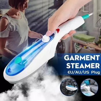 Ручной паровой утюг, отпариватель для одежды, электрический утюг, очиститель, мини-отпариватель для одежды, портативный паровой утюг для глажки EU синий