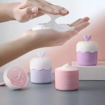 Ручной пенообразователь, очищающее средство для лица, пенообразователь для геля для душа, портативная пенообразующая чашка Squeeze