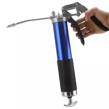 Ручной пистолетный смазочный шприц с рукояткой, смазочный шприц высокого давления, гибкий смазочный шприц, инструменты для тяжелого технического обслуживания синий