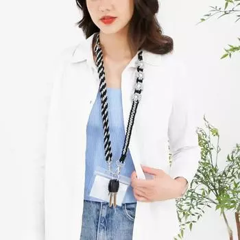 Ручной плетеный простой в установке ремень на плечо с цепочкой для сумки сменная пряжка-карабин в виде цветка розы для мобильного телефона сумка своими руками