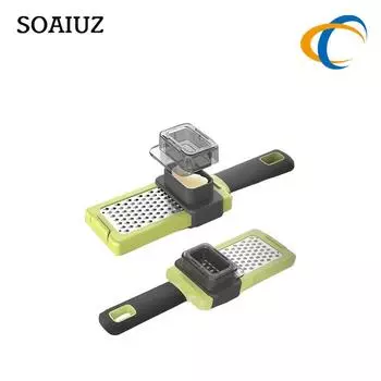 Ручной пресс для чеснока, измельчитель, бытовые многофункциональные кухонные гаджеты, овощерезка, давилка для чеснока, давилка для чеснока зелёный