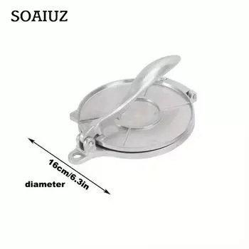 Ручной пресс для изготовления лепешек из алюминиевого сплава, инструменты для прессования кукурузных лепешек, сделай сам, ручной инструмент для изготовления клецок, кухонный инструмент S