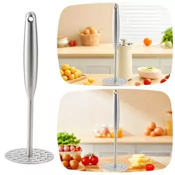 Ручной пресс для картофеля, нескользящий пресс для чеснока, многофункциональный толкушка для детского питания, бытовой