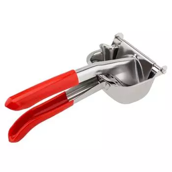 Ручной пресс из нержавеющей стали 304, соковыжималка для апельсина/лайма/грейпфрута с окунутой пластиковой ручкой