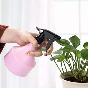 Ручной пресс Тип Лейка Бутылка Воды Распылитель жидкости Распылитель Сад розовый