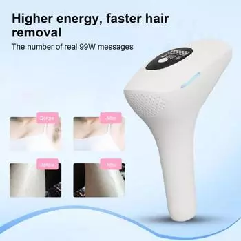 Ручной прибор для удаления волос 999999 уровней вспышек, регулируемый, для мужчин и женщин, безболезненный, постоянный, для тела, лица, ног, рук, линии бикини, электрический IPL-эпилятор US Plug розы красного