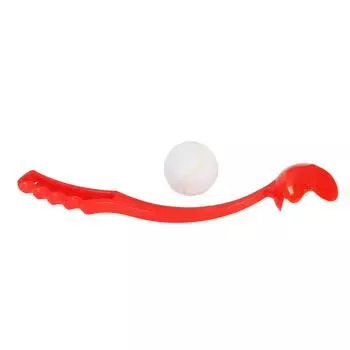 Ручной пусковой механизм для мячей для собак с эргономичной ручкой, интерактивный теннисный мяч, игрушка для домашних животных для улицы