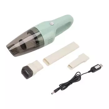 Ручной пылесос 5000 Па Мощное всасывание Сухой Влажный Двойного Назначения Быстрая Очистка Портативный Беспроводной