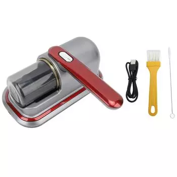 Ручной пылесос для кровати, антиаллергенный УФ-пылесос для матраса, одеяло для дивана, 100 Вт, 8