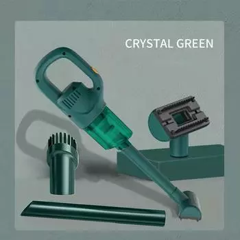 Ручной пылесос с шкивом, всасывающий интеллектуальный беспроводной автомобильный пылесос, беспроводные аксессуары для салона, съемный пылесос чёрный