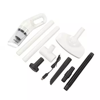 Ручной пылесос с сильным всасыванием для сухой и влажной уборки двойного назначения, мощный портативный беспроводной пылесос для автомобиля и дома