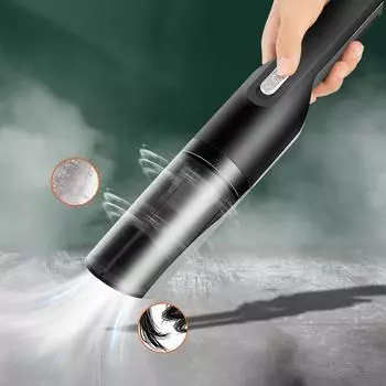 Ручной пылесос Высокая мощность Беспроводной легкий небольшой автомобильный пылесос 7,4 В 120 Вт