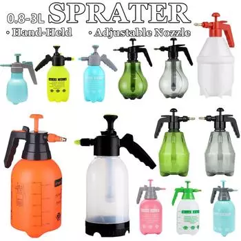Ручной распылитель 0,8–3 л, садовый распылитель, ручной распылитель, распылитель с воздушным насосом, распылитель для дезинфекции орошения