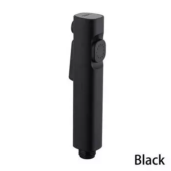 Ручной распылитель для биде для ванной комнаты, 1 шт., Пистолет-распылитель для унитаза, Ручной смеситель для биде, Доступны четыре цвета, Женская стиральная машина, Ручной распылитель для ванной комнаты серебряный