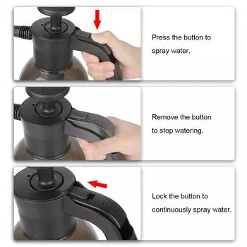 Ручной распылитель пены, пенная насадка для мытья автомобиля, пенный распылитель, пенный инструмент для полива автомобилей, бутылка, лейки 2 л