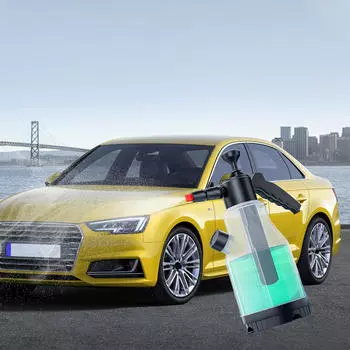 Ручной распылитель пены, пенящаяся лейка, 2 л, портативный насос для мытья автомобиля