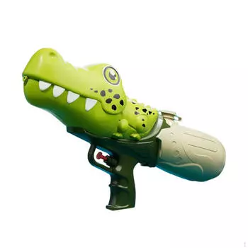 Ручной распылитель воды с дальностью 5-8 м для мероприятий у бассейна и в саду Dinosaur green