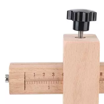 Ручной режущий инструмент для изготовления кожаных ремней своими руками, инструменты для кожи с 5 острыми лезвиями и шестигранным ключом, деревянный резак для резки кожаных ремней