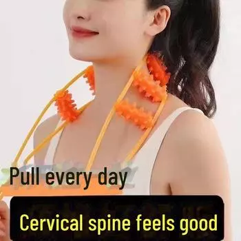 Ручной роликовый массажер для шейного и плечевого пояса