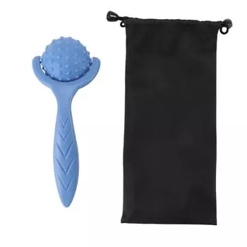 Ручной роликовый массажер с выпуклым заостренным мышечным фасциальным расслабляющим массажным роликом для тела