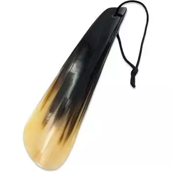 Ручной рожок для обуви Простота использования. Рожок для обуви, настоящий рог, многоцветный