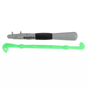 Ручной рыболовный крючок для завязывания лески с дополнительным крючком, инструменты для быстрого завязывания узлов