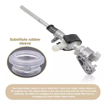 Ручной рычаг переключения передач, кабельная втулка, ремонтный комплект для VW Golf MK4 Polo Bora, селектор коробки передач, концевая связь, резиновая втулка 2005 2006 белый