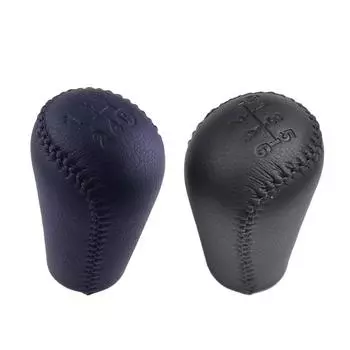 Ручной рычаг переключения передач, кожаная ручка переключения передач, сменная головка, совместимая для Hilux MK6 MK7 2004-2014 5 speed