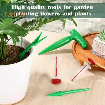 Ручной садовый инструмент для сеялки, разбрасыватель сеялки, эргономичный дизайн, простой в использовании ручной разбрасыватель сеялки, садовые принадлежности B