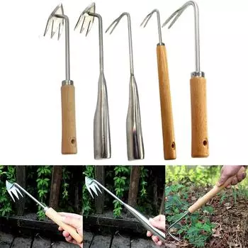 Ручной садовый инструмент для удаления и пересадки сорняков C