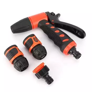 Ручной садовый шланговый распылитель для полива, распылительная головка с соединителем для шланга