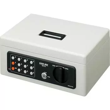 Ручной сейф KOKUYO с цифровой клавиатурой, серый B5 CB-T12M светло-серый