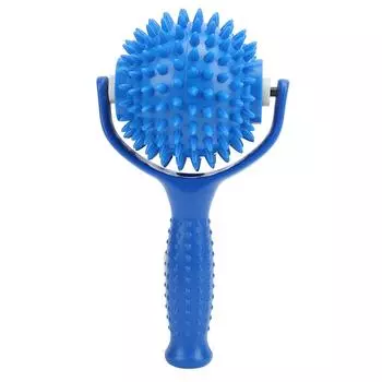 Ручной шипованный массажный роликовый роликовый массажер для спины с триггерными точками