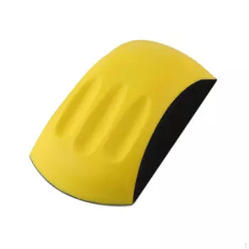 Ручной шлифовальный блок шлифовальный диск удобная ручка наждачная бумага мышь шлифовальная машина для художественных промыслов 12.5cmx8cmx4.4cm