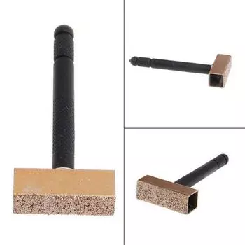 Ручной шлифовальный круг, техника пайки алмазными частицами, шлифовальный круг, правка и золотой