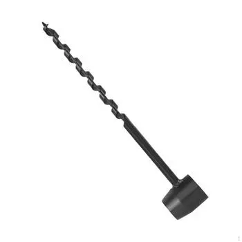 Ручной шнек для дерева, многоцелевое сверло, ручное сверло для кемпинга, барбекю, 10x260 mm